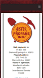 Mobile Screenshot of 49rpropane.com